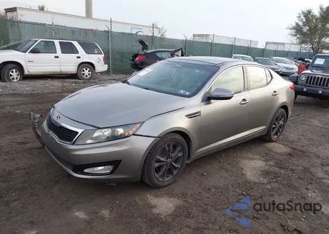 2013 Kia Optima Ex из США, поврежденный, VIN 5XXGN4A79DG101769